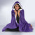 Capy-Boo-Ra Halloween Hooded Blanket Bats And Pumpkins Funny Style