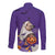 Capy-Boo-Ra Halloween Long Sleeve Button Shirt Bats And Pumpkins Funny Style - Wonder Print Shop