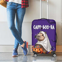 Capy-Boo-Ra Halloween Luggage Cover Bats And Pumpkins Funny Style - Wonder Print Shop