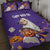 Capy-Boo-Ra Halloween Quilt Bed Set Bats And Pumpkins Funny Style - Wonder Print Shop