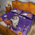 Capy-Boo-Ra Halloween Quilt Bed Set Bats And Pumpkins Funny Style - Wonder Print Shop