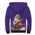 Capy-Boo-Ra Halloween Sherpa Hoodie Bats And Pumpkins Funny Style - Wonder Print Shop