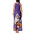 Capy-Boo-Ra Halloween Tank Maxi Dress Bats And Pumpkins Funny Style - Wonder Print Shop