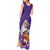 Capy-Boo-Ra Halloween Tank Maxi Dress Bats And Pumpkins Funny Style - Wonder Print Shop