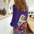 Capy-Boo-Ra Halloween Women Casual Shirt Bats And Pumpkins Funny Style - Wonder Print Shop