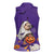 Capy-Boo-Ra Halloween Women Sleeveless Polo Shirt Bats And Pumpkins Funny Style - Wonder Print Shop