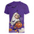 Capy-Boo-Ra Halloween Women V-Neck T-Shirt Bats And Pumpkins Funny Style - Wonder Print Shop