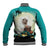 Capy-Boo-Ra Halloween Baseball Jacket Spooky Halloween Night With Pumpkins - Wonder Print Shop
