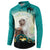 Capy-Boo-Ra Halloween Button Sweatshirt Spooky Halloween Night With Pumpkins - Wonder Print Shop