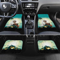 Capy-Boo-Ra Halloween Car Mats Spooky Halloween Night With Pumpkins - Wonder Print Shop