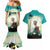 Capy-Boo-Ra Halloween Couples Matching Mermaid Dress and Hawaiian Shirt Spooky Halloween Night With Pumpkins - Wonder Print Shop