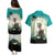 Capy-Boo-Ra Halloween Couples Matching Puletasi and Hawaiian Shirt Spooky Halloween Night With Pumpkins - Wonder Print Shop
