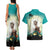 Capy-Boo-Ra Halloween Couples Matching Tank Maxi Dress and Hawaiian Shirt Spooky Halloween Night With Pumpkins - Wonder Print Shop