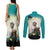 Capy-Boo-Ra Halloween Couples Matching Tank Maxi Dress and Long Sleeve Button Shirt Spooky Halloween Night With Pumpkins - Wonder Print Shop