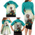Capy-Boo-Ra Halloween Family Matching Long Sleeve Bodycon Dress and Hawaiian Shirt Spooky Halloween Night With Pumpkins - Wonder Print Shop