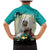 Capy-Boo-Ra Halloween Family Matching Mermaid Dress and Hawaiian Shirt Spooky Halloween Night With Pumpkins - Wonder Print Shop
