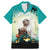 Capy-Boo-Ra Halloween Family Matching Mermaid Dress and Hawaiian Shirt Spooky Halloween Night With Pumpkins - Wonder Print Shop