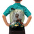Capy-Boo-Ra Halloween Family Matching Off Shoulder Maxi Dress and Hawaiian Shirt Spooky Halloween Night With Pumpkins - Wonder Print Shop