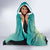 Capy-Boo-Ra Halloween Hooded Blanket Spooky Halloween Night With Pumpkins