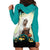 Capy-Boo-Ra Halloween Hoodie Dress Spooky Halloween Night With Pumpkins - Wonder Print Shop