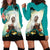 Capy-Boo-Ra Halloween Hoodie Dress Spooky Halloween Night With Pumpkins - Wonder Print Shop