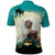 Capy-Boo-Ra Halloween Polo Shirt Spooky Halloween Night With Pumpkins - Wonder Print Shop