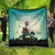 Capy-Boo-Ra Halloween Quilt Spooky Halloween Night With Pumpkins - Wonder Print Shop