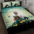 Capy-Boo-Ra Halloween Quilt Bed Set Spooky Halloween Night With Pumpkins - Wonder Print Shop