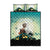 Capy-Boo-Ra Halloween Quilt Bed Set Spooky Halloween Night With Pumpkins - Wonder Print Shop