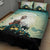 Capy-Boo-Ra Halloween Quilt Bed Set Spooky Halloween Night With Pumpkins - Wonder Print Shop