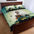 Capy-Boo-Ra Halloween Quilt Bed Set Spooky Halloween Night With Pumpkins - Wonder Print Shop