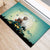 Capy-Boo-Ra Halloween Rubber Doormat Spooky Halloween Night With Pumpkins - Wonder Print Shop