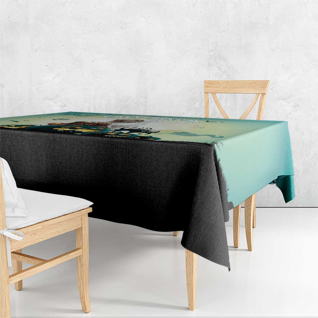 Capy-Boo-Ra Halloween Tablecloth Spooky Halloween Night With Pumpkins - Wonder Print Shop