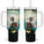 Capy-Boo-Ra Halloween Tumbler With Handle Spooky Halloween Night With Pumpkins - Wonder Print Shop