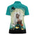 Capy-Boo-Ra Halloween Women Polo Shirt Spooky Halloween Night With Pumpkins - Wonder Print Shop
