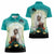 Capy-Boo-Ra Halloween Women Polo Shirt Spooky Halloween Night With Pumpkins - Wonder Print Shop