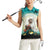 Capy-Boo-Ra Halloween Women Sleeveless Polo Shirt Spooky Halloween Night With Pumpkins - Wonder Print Shop