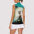 Capy-Boo-Ra Halloween Women Sleeveless Polo Shirt Spooky Halloween Night With Pumpkins - Wonder Print Shop