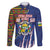 Personalized Central African Republic Since 1958 Family Matching Puletasi and Hawaiian Shirt Coat Of Arms With Kente Pattern - Wonder Print Shop