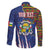 Personalized Central African Republic Since 1958 Family Matching Puletasi and Hawaiian Shirt Coat Of Arms With Kente Pattern - Wonder Print Shop