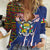 Personalized Central African Republic Since 1958 Women Casual Shirt Coat Of Arms With Kente Pattern - Wonder Print Shop
