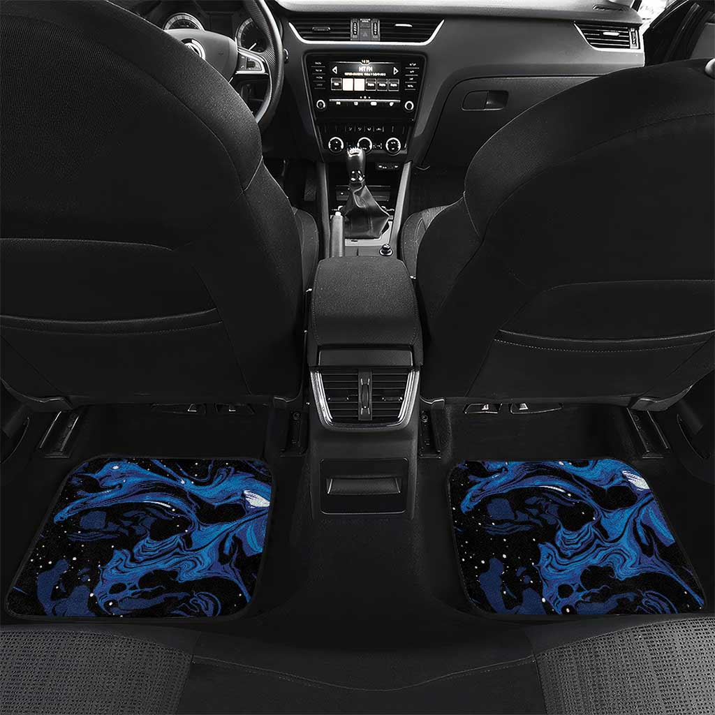 Personalized Central African Republic Elephant Car Mats King Protea - Abstract Style - Wonder Print Shop