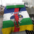 Central African Republic Republic Day 1958 Bedding Set Unite, Dignite, Travail - Flag Style - Wonder Print Shop