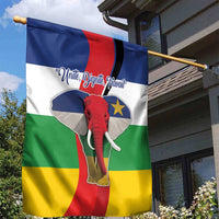 Central African Republic Republic Day 1958 Garden Flag Unite, Dignite, Travail - Flag Style - Wonder Print Shop