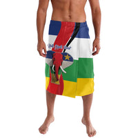 Central African Republic Republic Day 1958 Lavalava Unite, Dignite, Travail - Flag Style - Wonder Print Shop