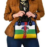 Central African Republic Republic Day 1958 Shoulder Handbag Unite, Dignite, Travail - Flag Style