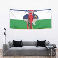 Central African Republic Republic Day 1958 Tapestry Unite, Dignite, Travail - Flag Style - Wonder Print Shop