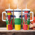 Central African Republic Republic Day 1958 Tumbler With Handle Unit, Dignit, Travail - Flag Style - Wonder Print Shop