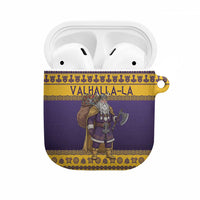Merry Christmas from Vikingnations AirPods Case Valhalla-La Santa - Wonder Print Shop