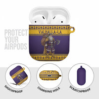 Merry Christmas from Vikingnations AirPods Case Valhalla-La Santa - Wonder Print Shop